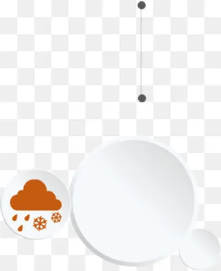 立体圆盘文本框,免抠元素