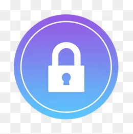 紫色渐变常用账户管理手机图标,免抠元素