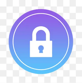 紫色渐变常用账户管理手机图标,免抠元素