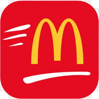 手机麦当劳麦乐送美食佳饮app图标,免抠元素