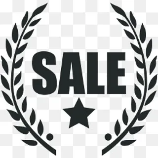 黑色SALE标签,免抠元素