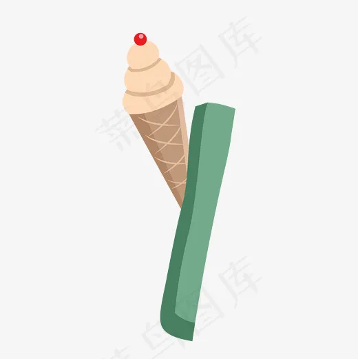 创意字母早教素材I(2083*2083px)ai矢量模版下载