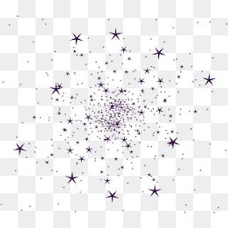 紫色漂浮星星