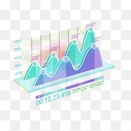 彩色的数据设计矢量图(1800*1800px)ai矢量模版下载
