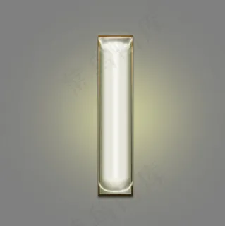 金色镏金光效PSD字母I