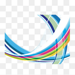 舞动五彩背景,免抠元素