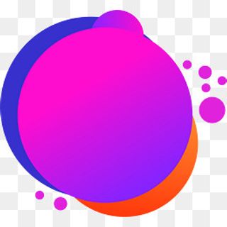 卡通圆形电商促销标签