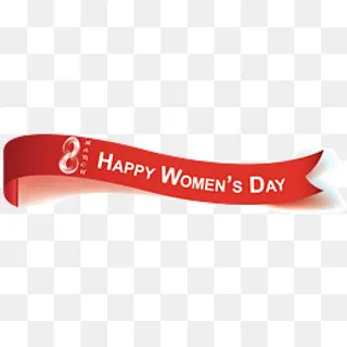 矢量图红色英文丝带,免抠元素