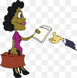 矢量手绘递交文件