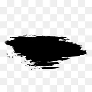 传统黑色笔触,免抠元素