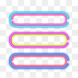 618边框霓虹灯促销图标装饰图案,免抠元素