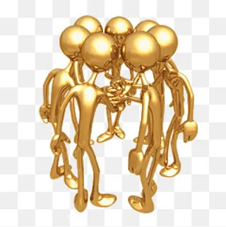 精诚合作,免抠元素