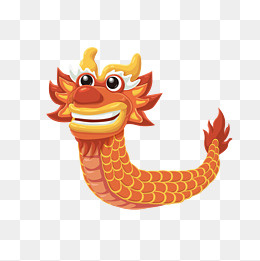 端午节龙舟卡通矢量图,免抠元素