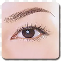 纹眉纹唇广告展板(500*500px)psd模版下载