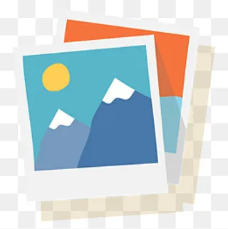 卡通照片PNG下载,免抠元素