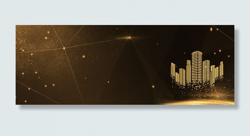 商务黑金签到墙背景合成背景图片素材