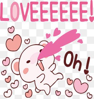 手绘卡通可爱小熊表情包