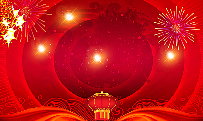 喜庆开门红灯笼背景背景图片素材,背景元素