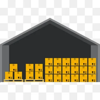 618购物节产品仓库,免抠元素