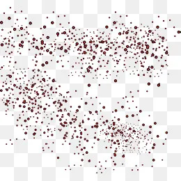 咖啡色漂浮灰尘,免抠元素(1500*1386px)