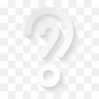 问号立体字体,免抠元素