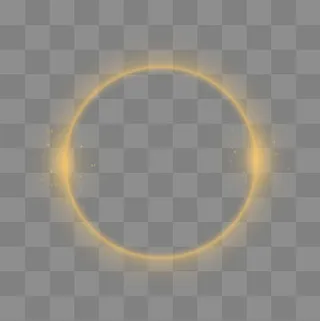 炫酷渐变金色简约光效元素,免抠元素