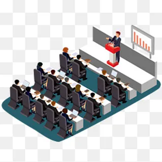 企业会议场景,免抠元素 企业会议场景,免抠元素