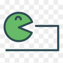 绿色贪吃蛇,免抠元素