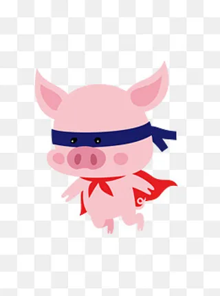 2019年猪年小猪可商用元素,免抠元素