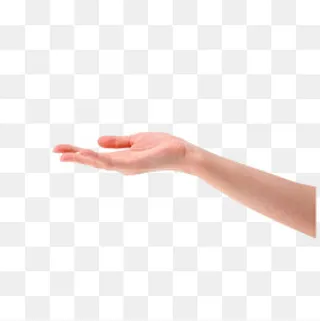 小清新的伸出来的嫩手PNG