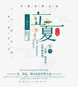 立夏时尚创意艺术字psd分层图