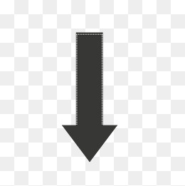 手绘黑色简约箭头装饰