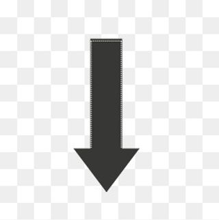 手绘黑色简约箭头装饰