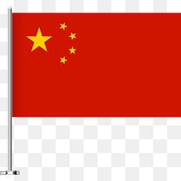 建军节红色中国国旗,免抠元素(2000*1869px)