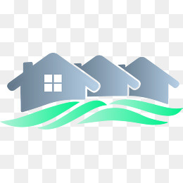 简约房地产家居家具矢量LOGO,免抠元素