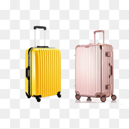 简约大气旅行拉杆箱素材,免抠元素