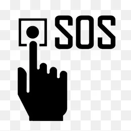 sos标示符,免抠元素(1000*1000px)psd模版下载