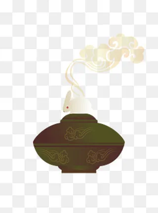 矢量香炉可商用元素