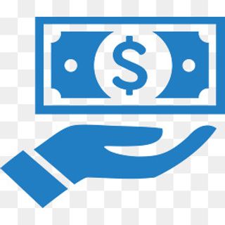 手托金钱免抠图标,免抠元素