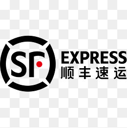 顺丰快递矢量标志,免抠元素