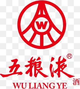 标志五粮液装饰设计矢量免扣,免抠元素(1594*1767px)ai矢量模版下载