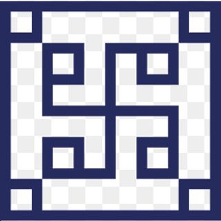 正方形图案边框素材,免抠元素