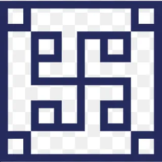 正方形图案边框素材,免抠元素