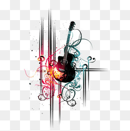 动感音乐会背景,免抠元素