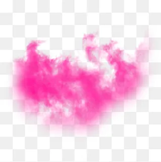 烟云萦绕红色云烟