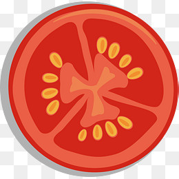 卡通西红柿矢量图下载