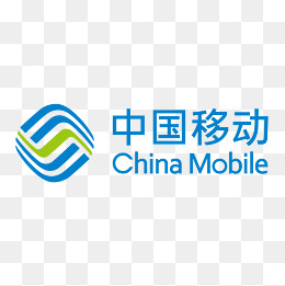 蓝色中国移动logo元素,免抠元素(1500*1500px)ai矢量模版下载