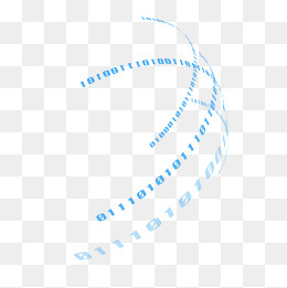 科技感数字组成圆弧形点缀装饰效,免抠元素