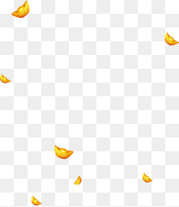 春节下坠的金色元宝,免抠元素