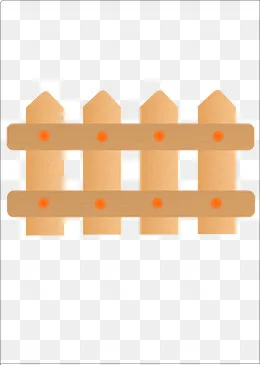 卡通扁平化护栏设计(1800*1800px)ai矢量模版下载